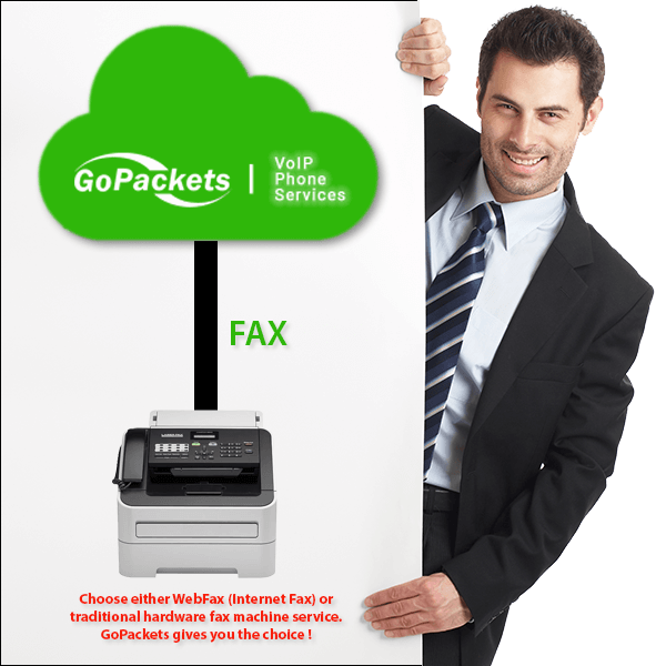 Fax and WebFax Service from GoPackets